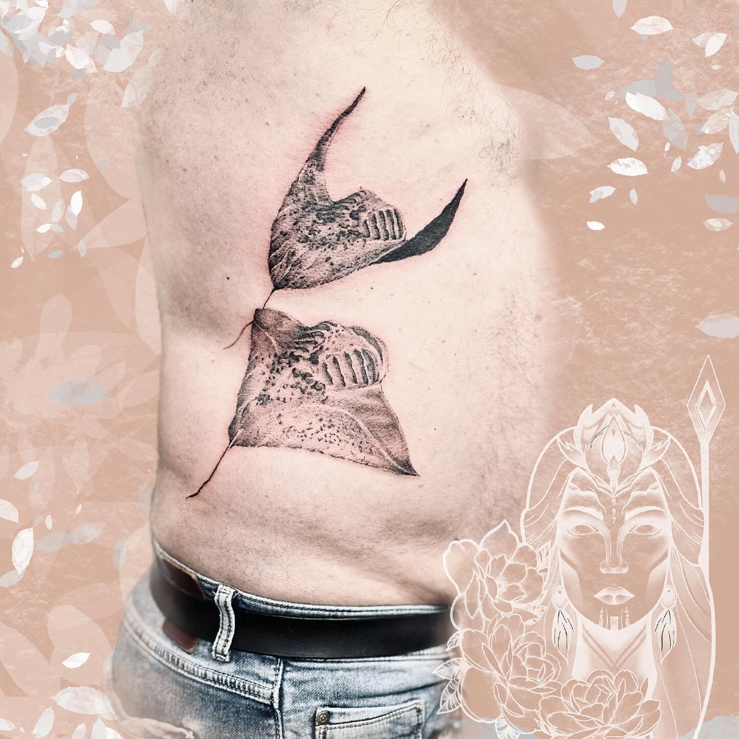 tatouage raie manta– Inkaat
